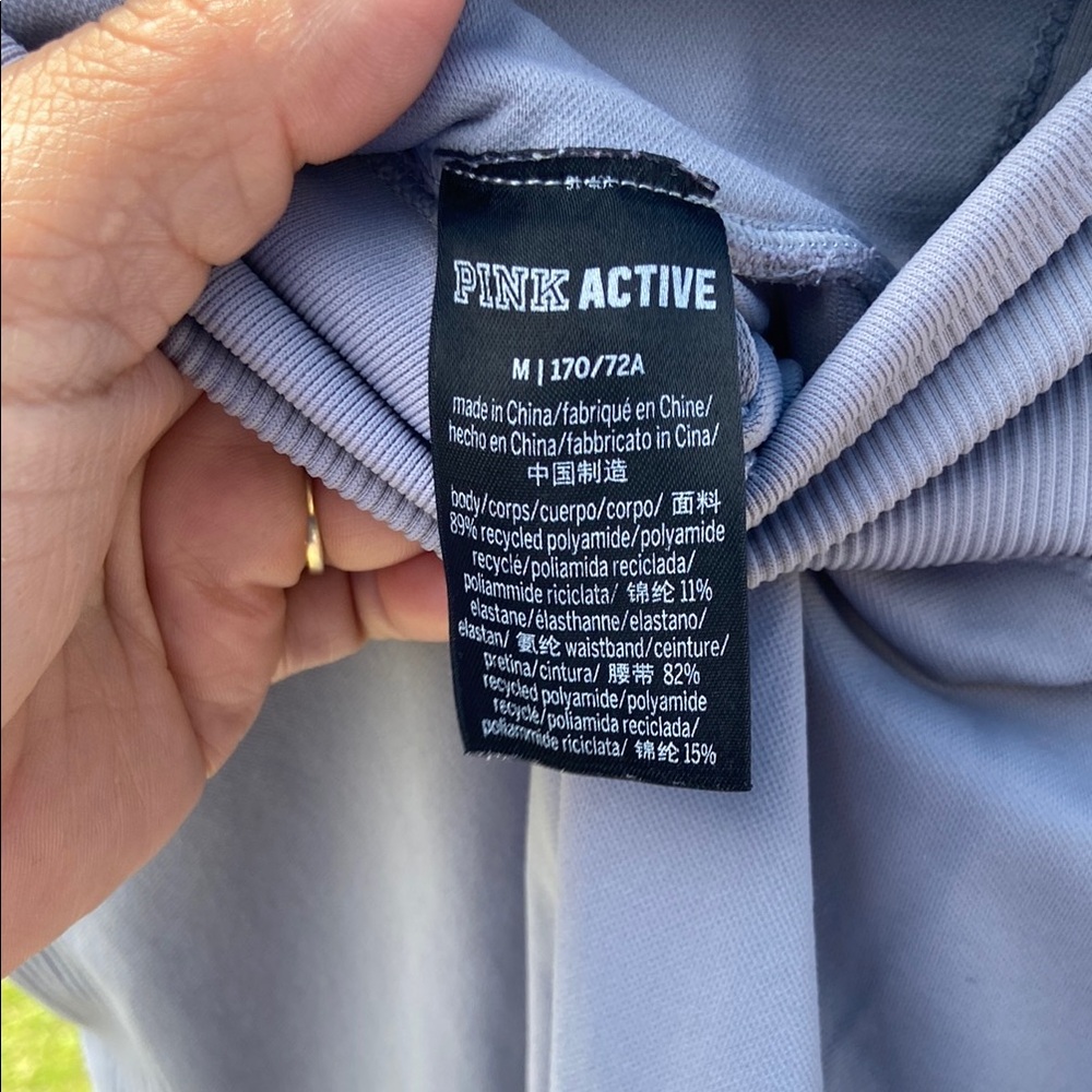 Pink Active Gray Hoodie